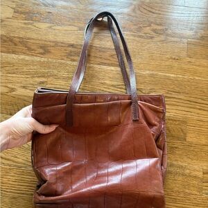 Falor Leather Tote Bag